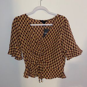 Cropped blouse